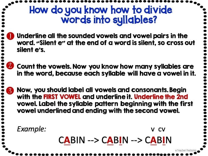 6 SYLLABLE TYPES CVVC Cle VCCCV SYLLABLE DIVISION Rules & Games KARATE THEME Digital Download Teacher Features