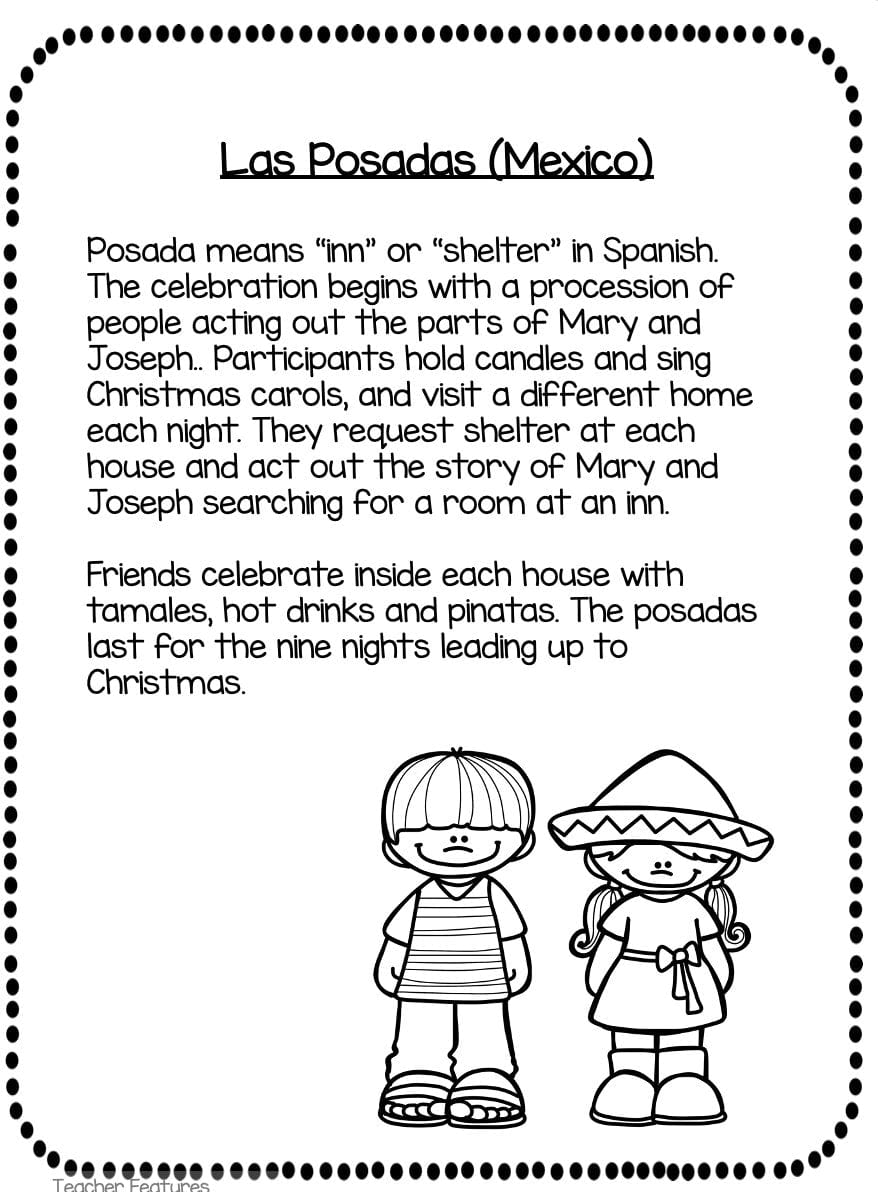 CHRISTMAS & HOLIDAYS AROUND THE WORLD December Writing Research Report Digital Download Teacher Features