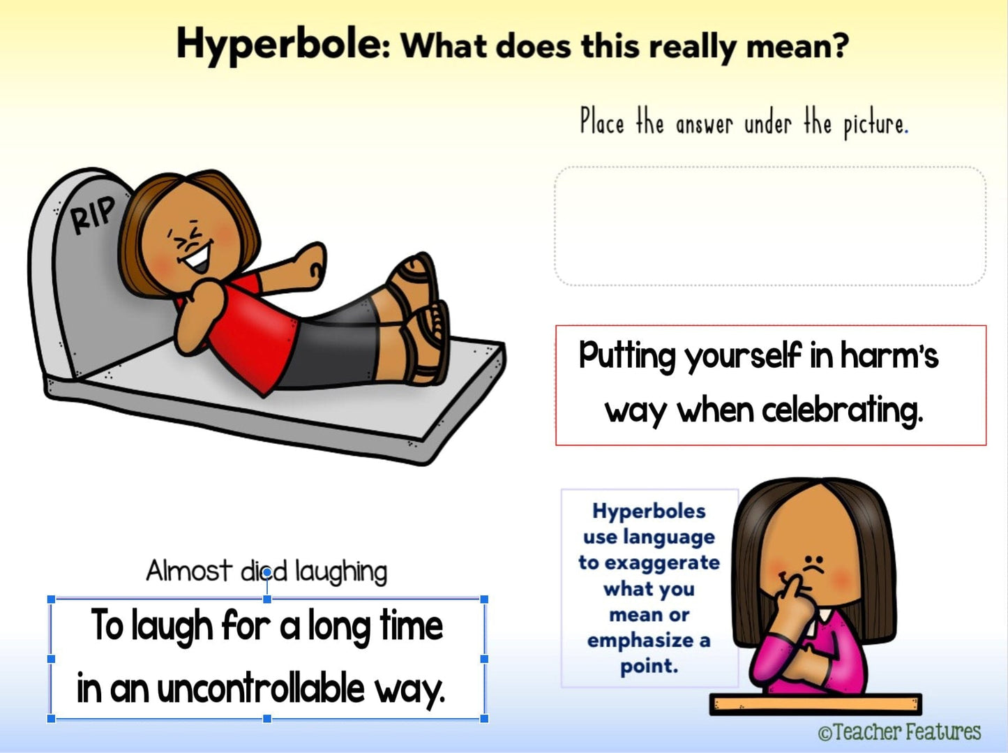 ELEMENTS of POETRY & FIGURATIVE LANGUAGE REVIEW Google Slides Digital Download Teacher Features