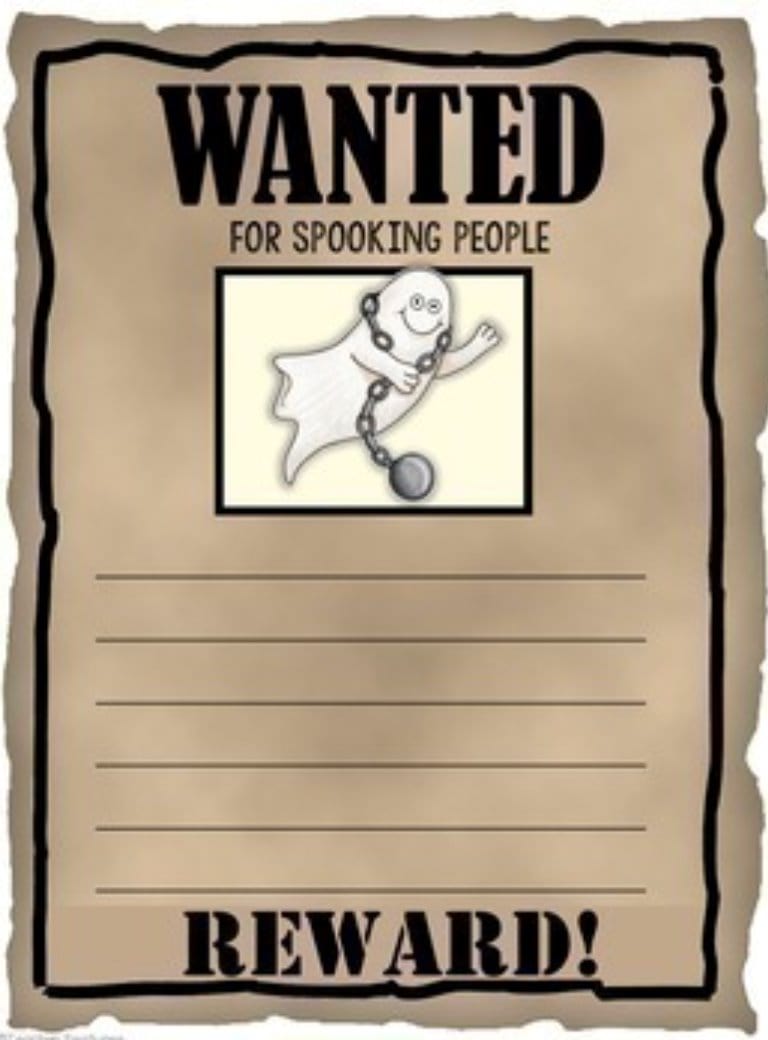 HALLOWEEN DESCRIPTIVE WRITING WANTED POSTERS Google Slides Digital Download Teacher Features