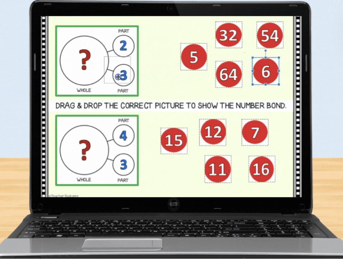MULTIPLICATION & DIVISION FACT FAMILIES Google Slides Digital Download Teacher Features