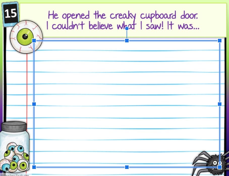 October Writing HALLOWEEN STORY PROMPTS 2ND & 3RD GRADE Google Slides Digital Download Teacher Features