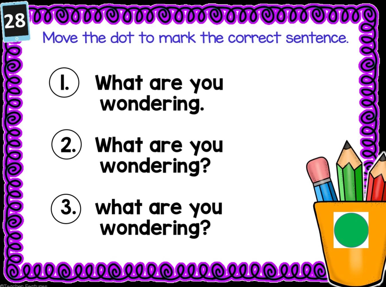 PROOFREADING SENTENCES PRACTICE Google Slides VOLUME 2 Digital Download Teacher Features