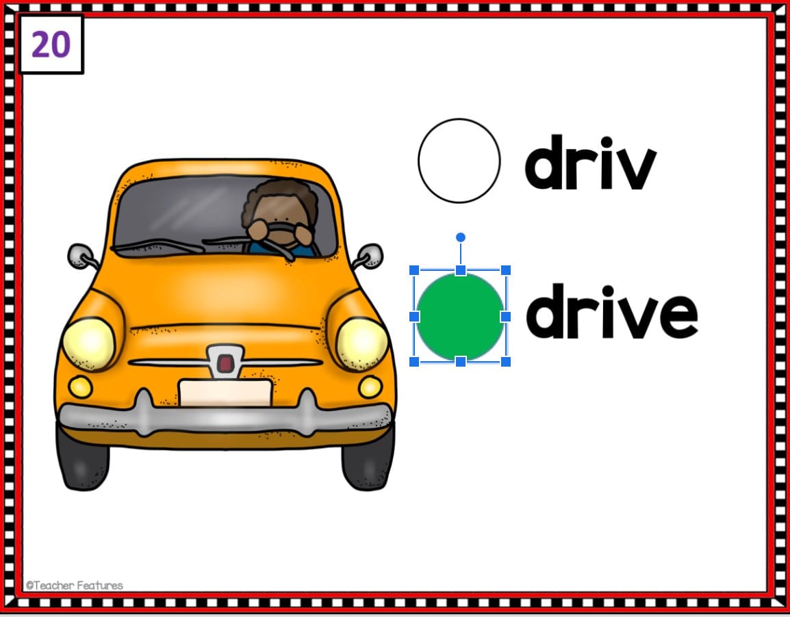 SILENT E & CVCe WORD SORT Google Slides Digital Download Teacher Features