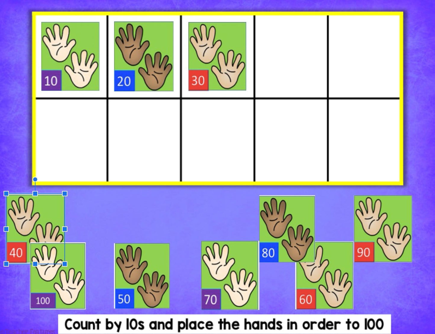 SKIP COUNTING BY 2, 5 & 10 GOOGLE SLIDES Digital Download Teacher Features