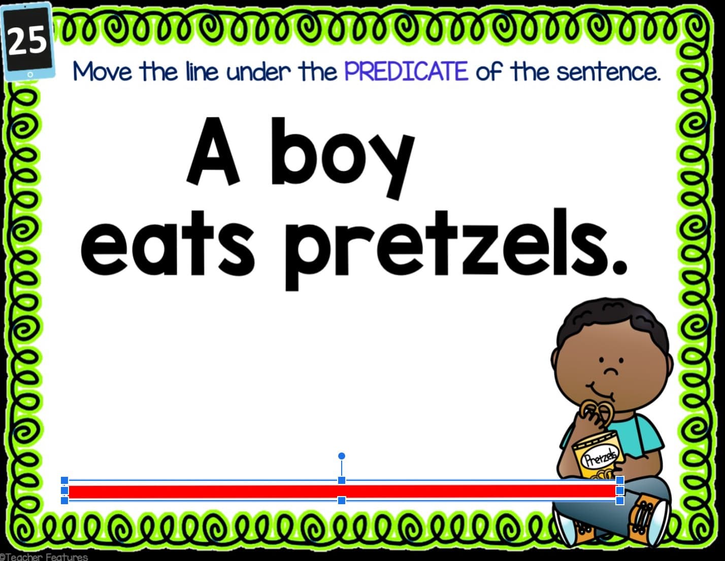 SUBJECT & PREDICATE ACTIVITIES Google Slides Volume 2 Digital Download Teacher Features