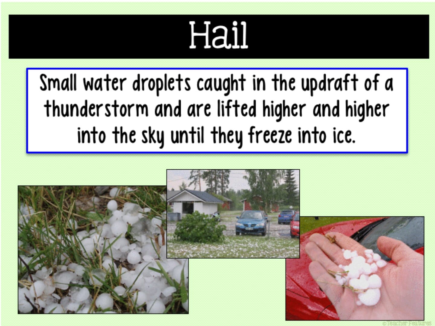 TYPES OF WEATHER & VOCABULARY Google Slides Digital Download Teacher Features