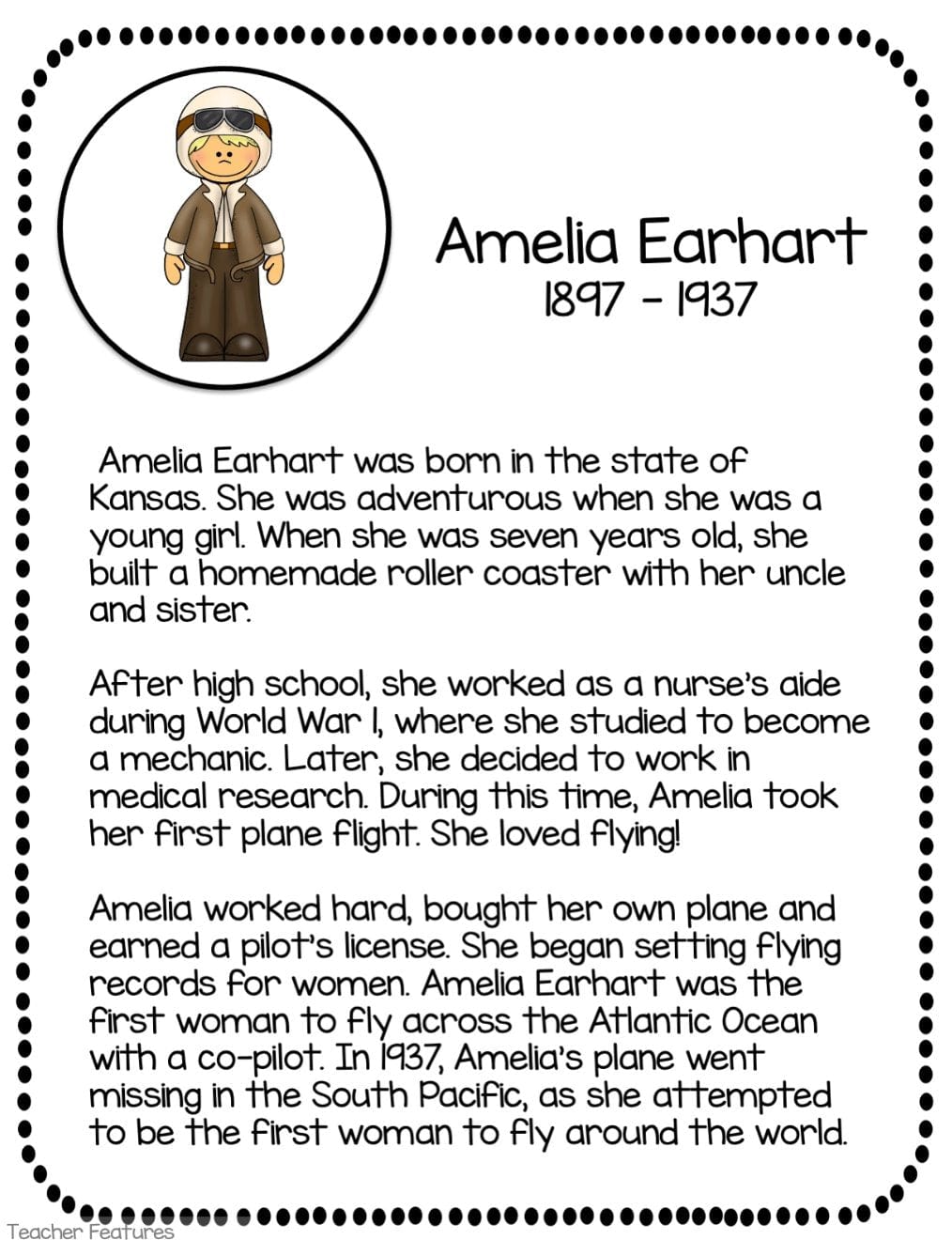 Womens History Month GOOGLE SLIDES Biography Writing Project & READING PASSAGES Digital Download Teacher Features