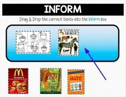 Authors Purpose Reading Passages Persuade Inform Entertain Activities Grade 2-3