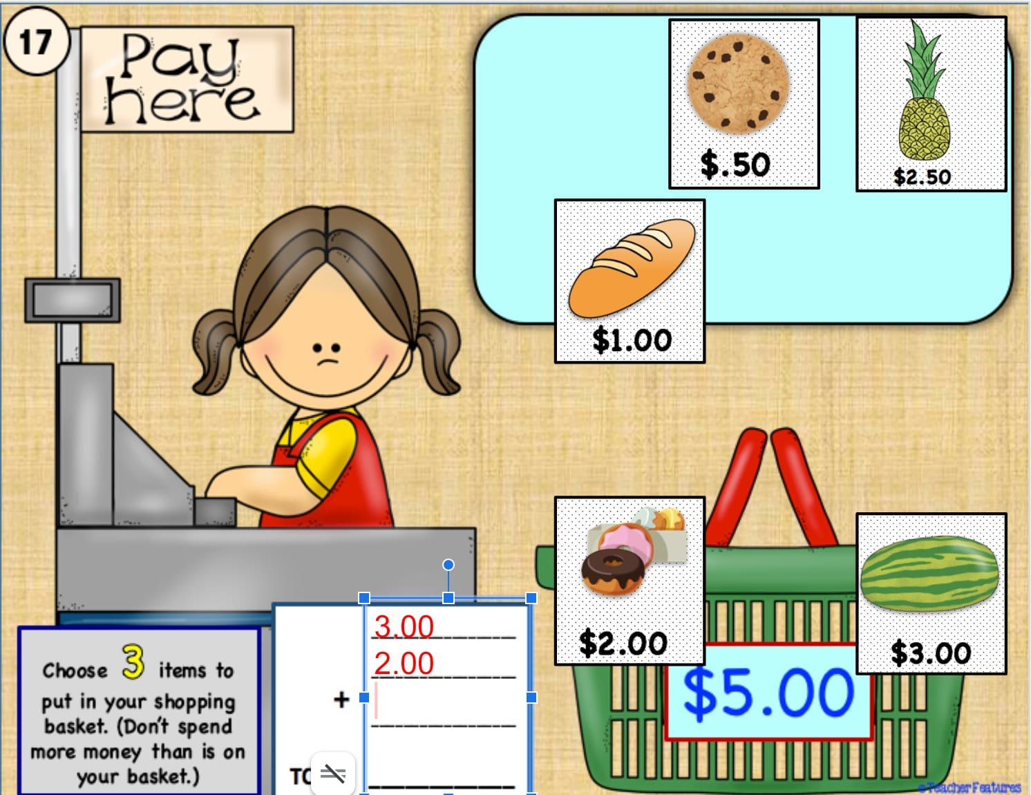 GROCERY STORE MATH Addition & Subtraction Regrouping ADDING MONEY Goog