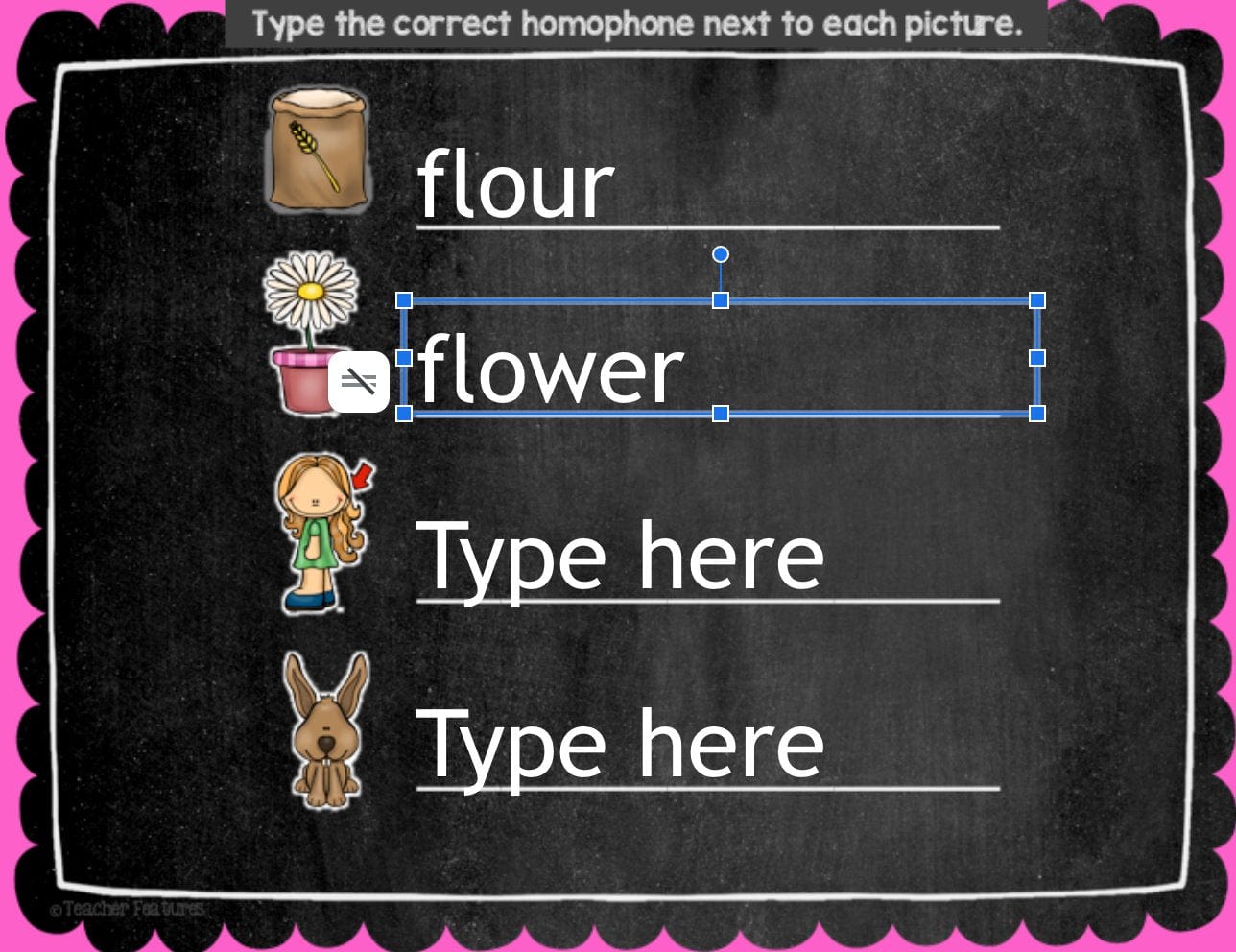 MATCHING HOMOPHONES Grammar Activities GOOGLE SLIDES Digital Download Teacher Features